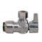 Apollo 1/2 in. Chrome-Plated Brass Push-to-Connect x 3/8 in. O.D. Compression Quarter-Turn Angle Stop Valve FSBVA1238C - alternate 6